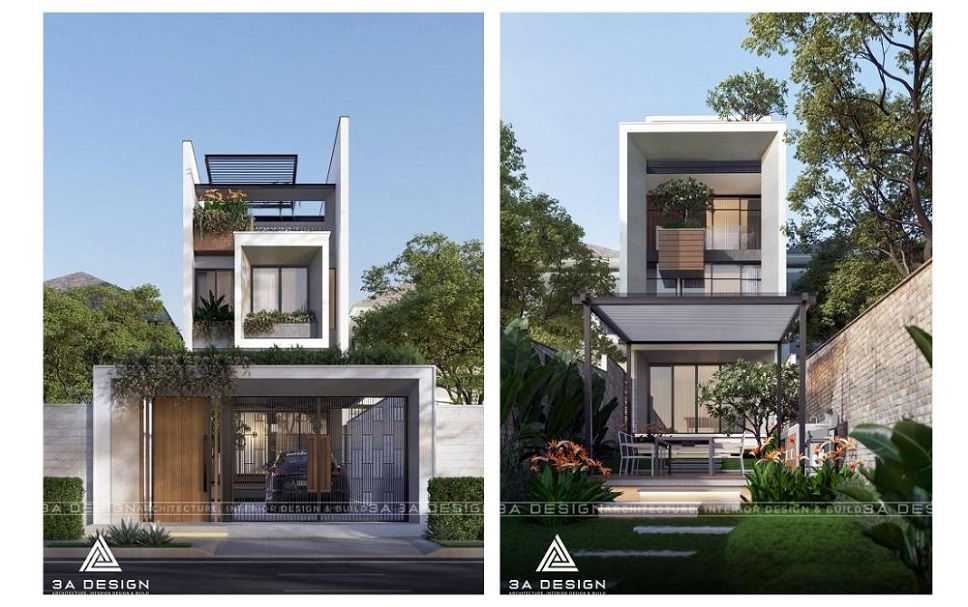 Hồ sơ thiết kế thi công nhà phố
