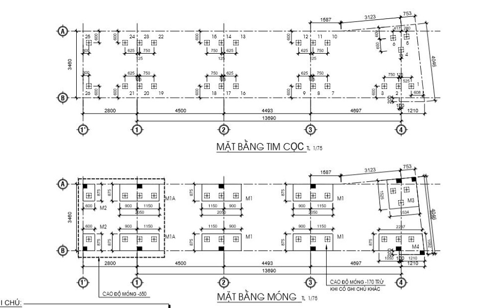 Hồ sơ thiết kế thi công nhà phố