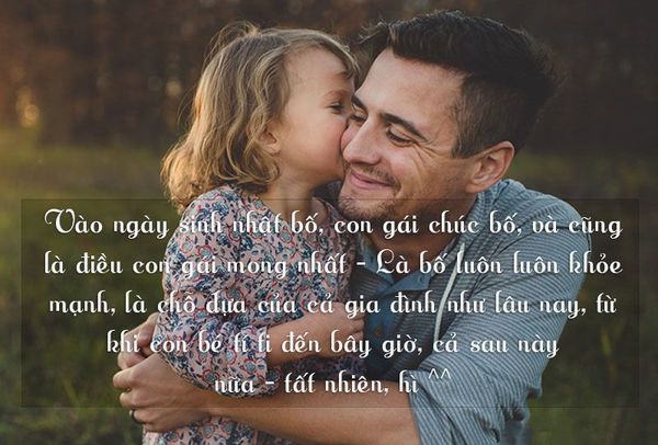 lời chúc mừng sinh nhật bố