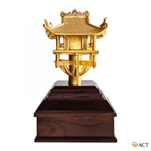 Quà tặng Chùa Một Cột dát vàng 24k ACT GOLD ISO 9001:2015