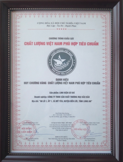 Chứng nhận ISO 9001:2015