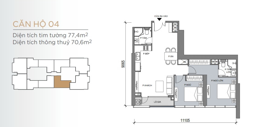 Căn hộ 04 Masteri Marina