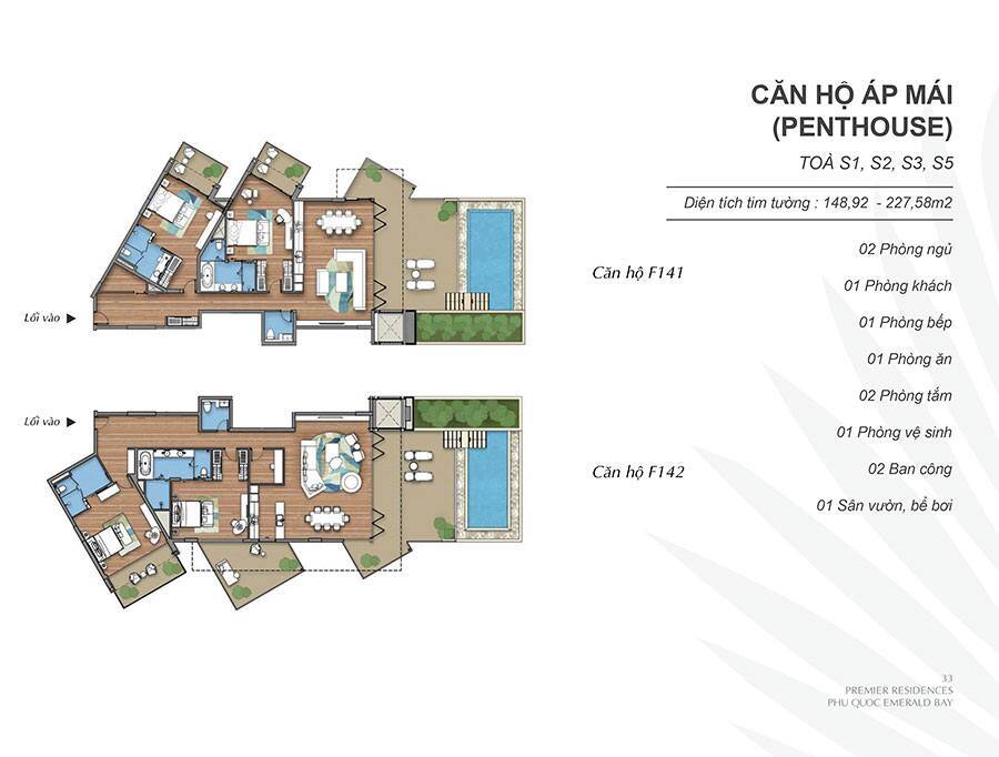 Căn penthouse Premier Residences Phu Quoc Emerald Bay