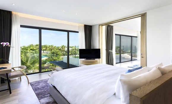 Phòng ngủ Nhà mẫu Premier Residences Phu Quoc Emerald Bay -1