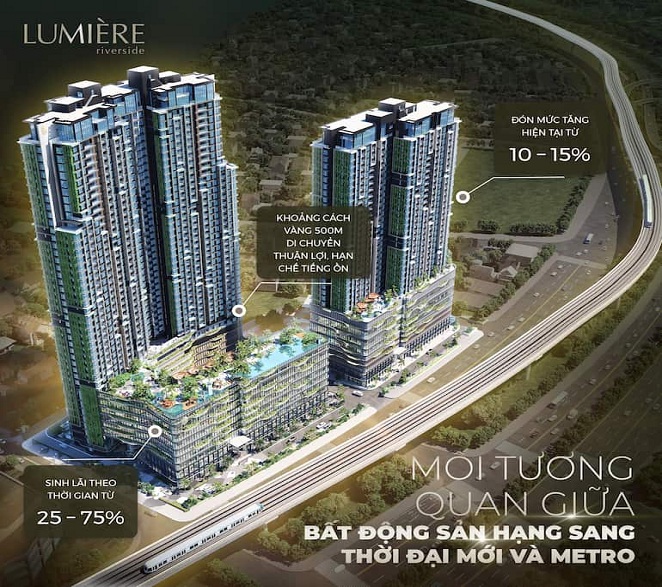 Tổng quan Masterise Lumiere Riverside quận 2