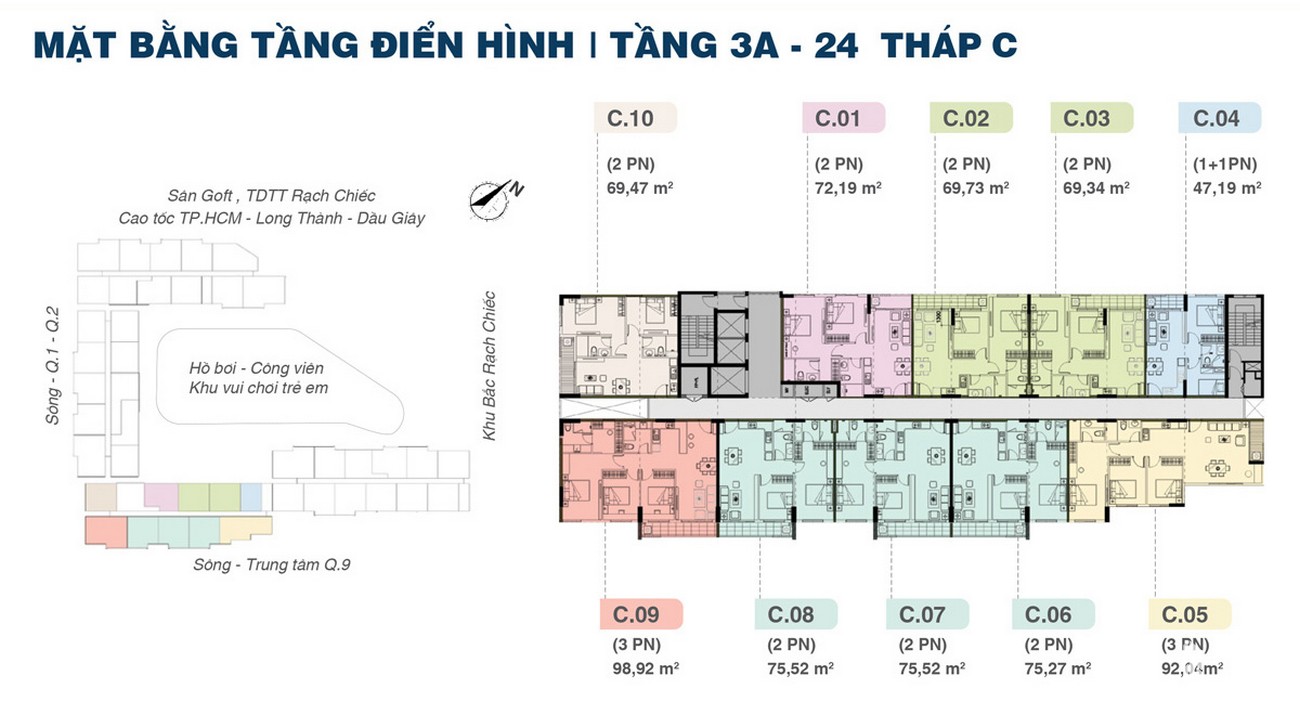 Mặt bằng Jammila Khang Điền quận 9 -13