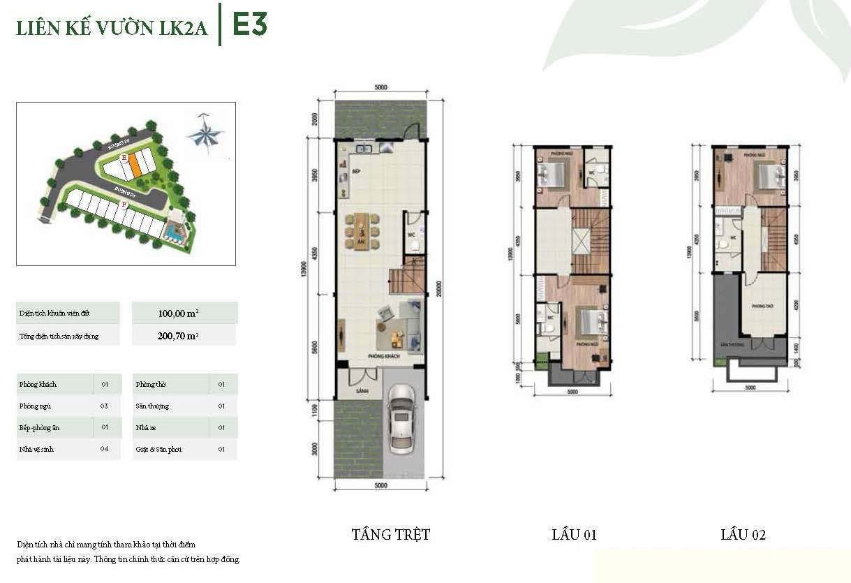 mb sản phẩm liền kề E3