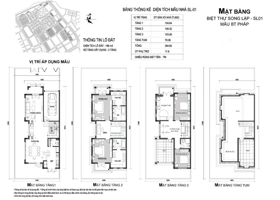 Biệt thự song lập Vinhomes Star City