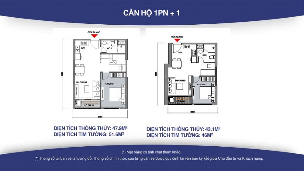 Căn hộ 01pn Vinhomes Q9