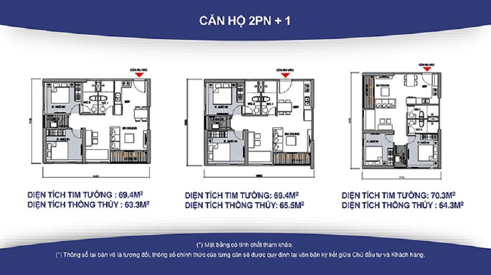 Căn hộ 02pn +1Vinhomes Q9