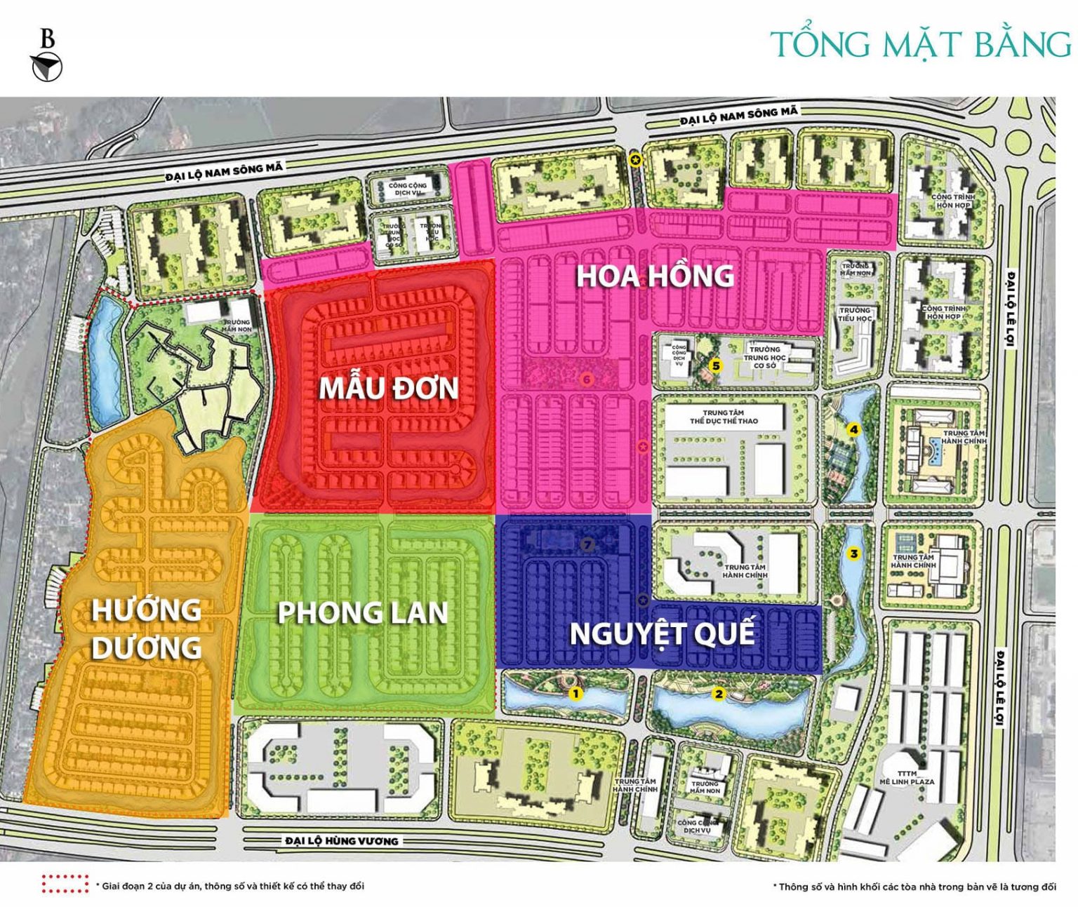 Mặt bằng tổng thể Vinhomes Star City