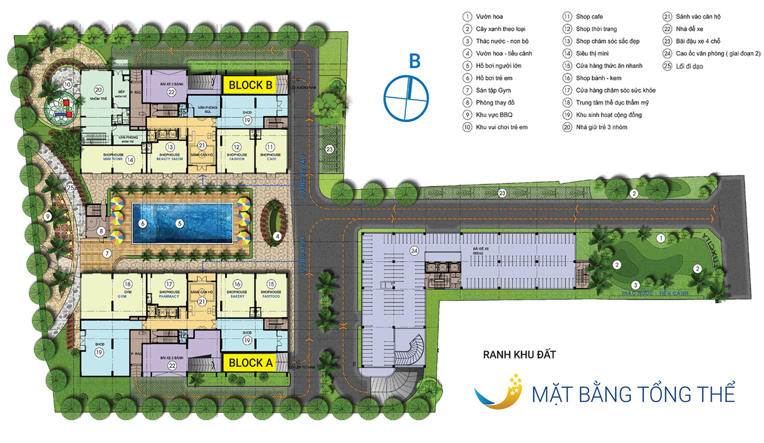 Mặt bằng Luxcity quân 7-3