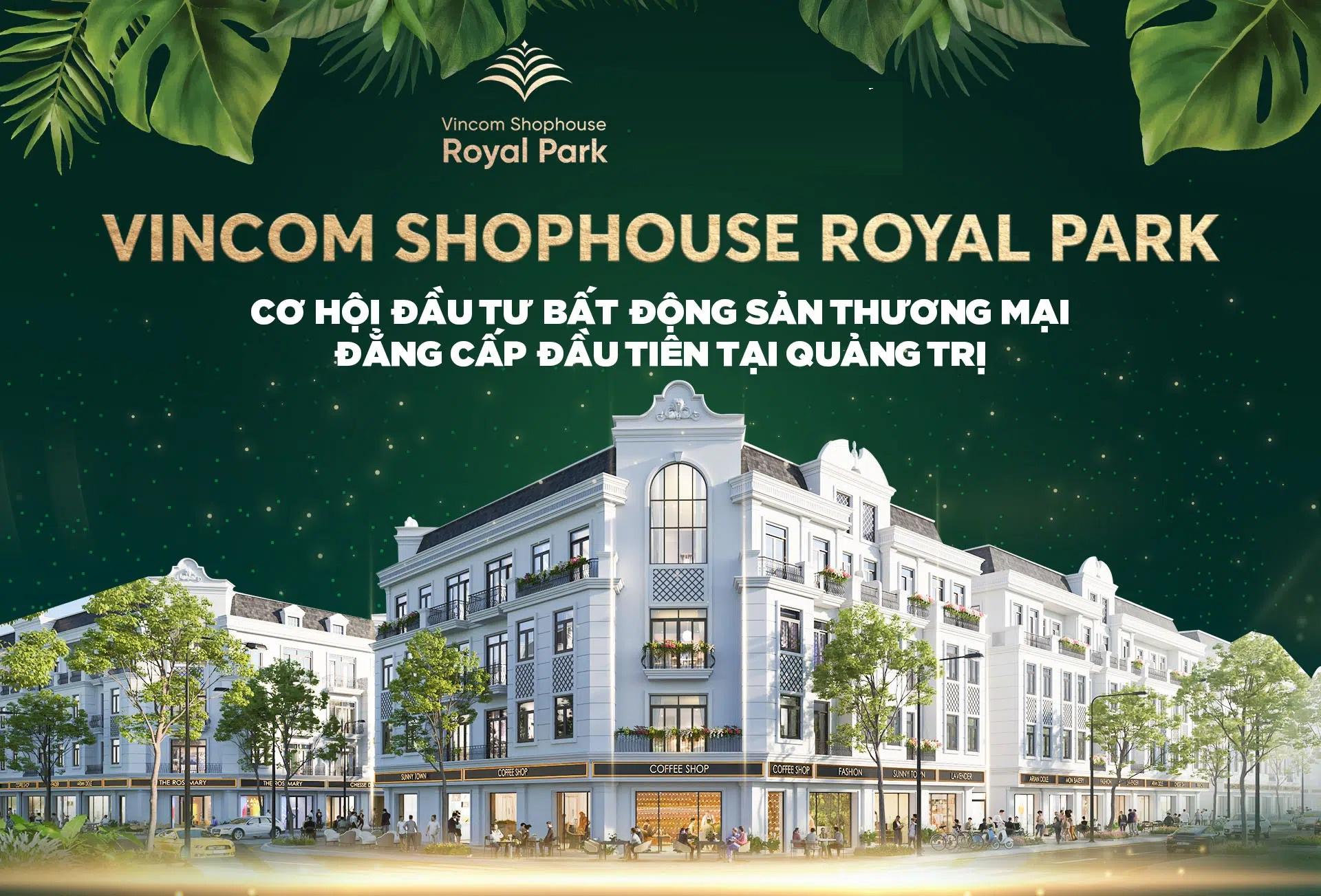 Banner Vincom Shophouse Quảng TRị