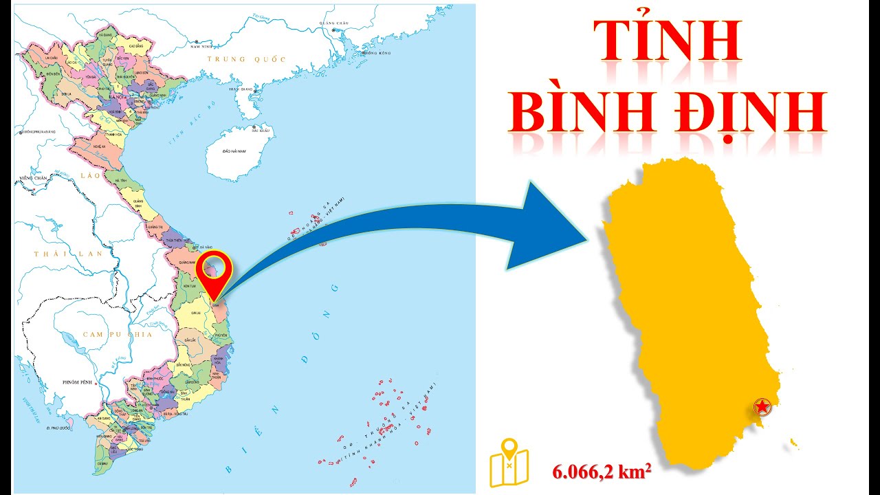 Bản đồ Quy NHơn - Bình Định