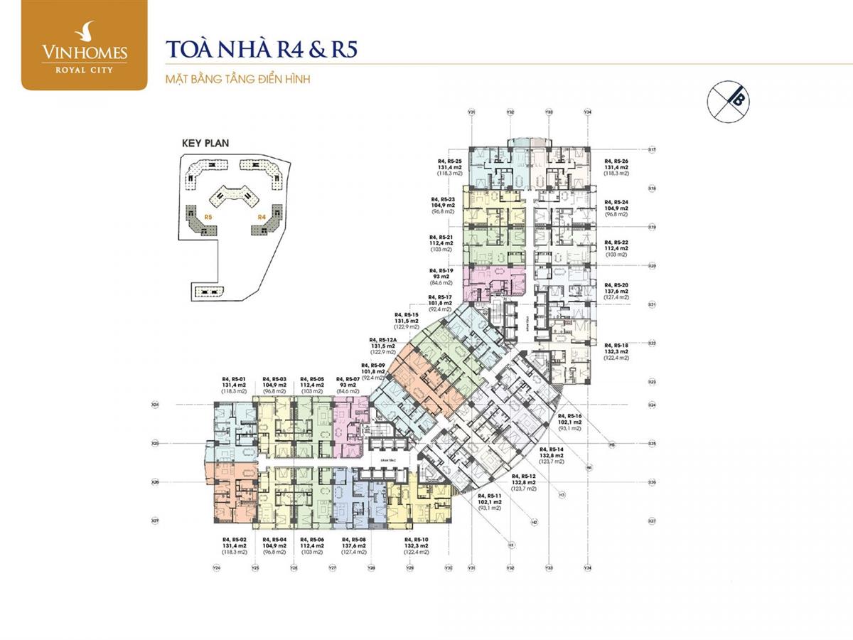 Tòa R4-R5 Vinhomes Royal City