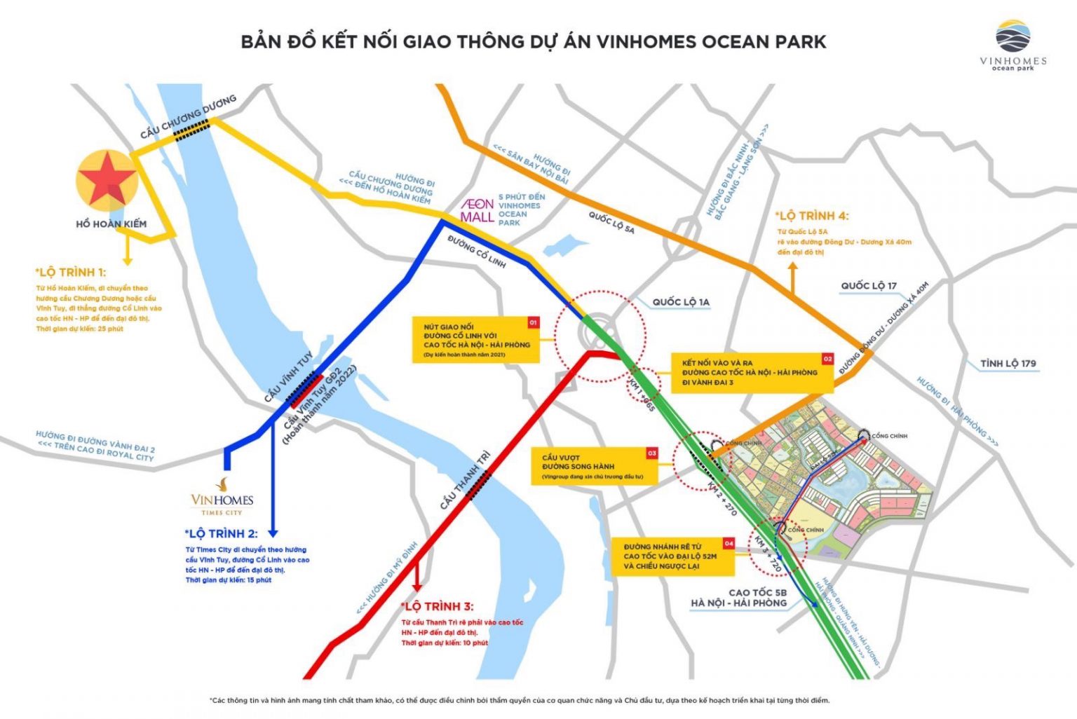 vị trí Vinhomes Ocean Park