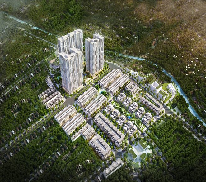 Tổng thể Vinhomes Gardenia