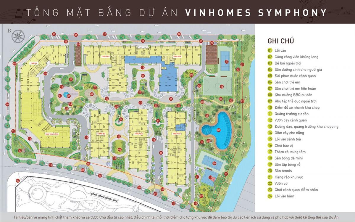 Mb tổng thể Vinhomes Symphony