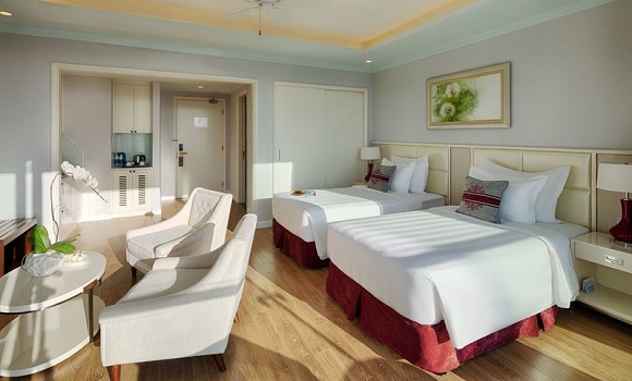 Phòng ngủ Vinpearl Beachfront Nha Trang