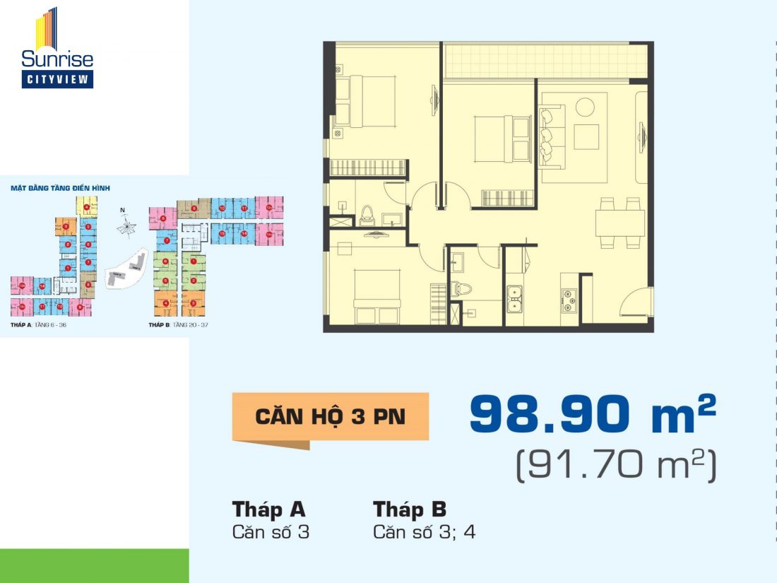 Sunrise-Cityview MB CĂN HỘ 03PN
