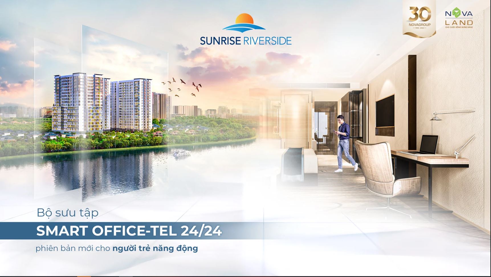 Banner tổng thể dự án Sunrise Riverside