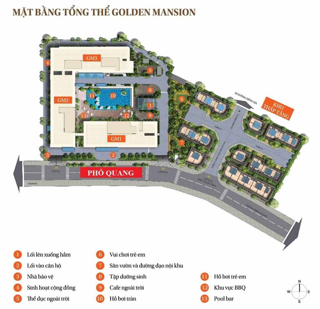 MB TỔNG THỂ Golden Mansion