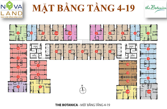 MB TẦNG 4-19 The Botanica