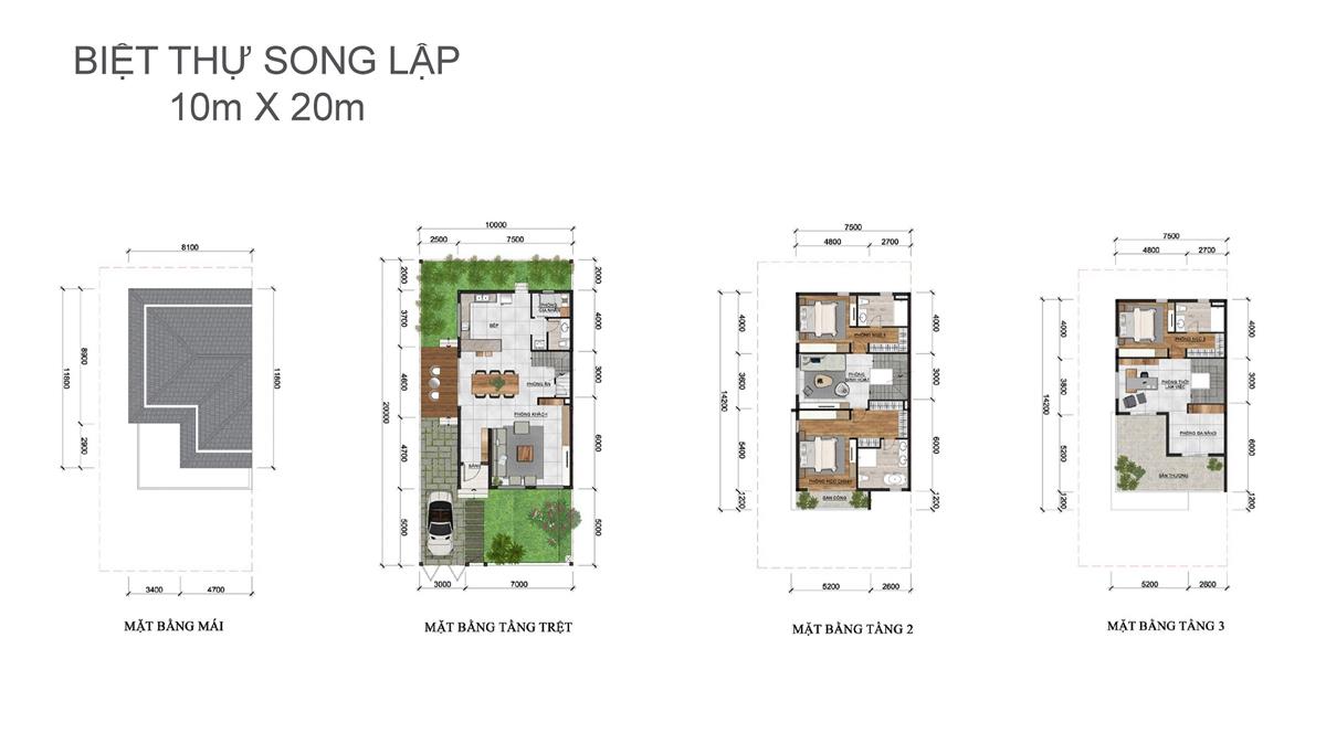 BT song lập Palm Marina