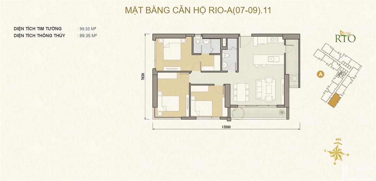 Mặt bằng Masteri An Phú -3