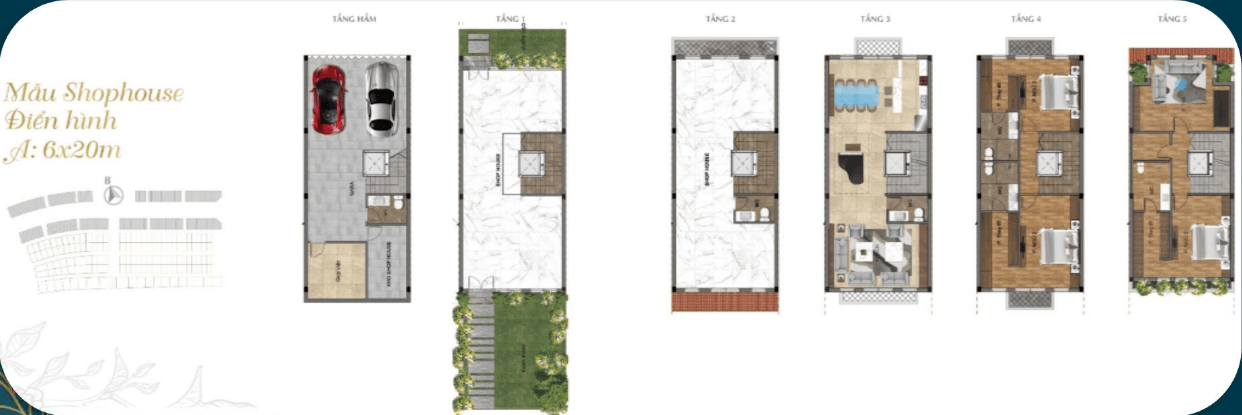 MB shophouse Sunshine Wonder Villas