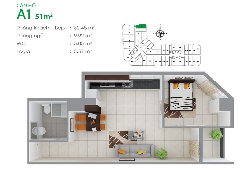 Mặt bẳng 8X Đầm Sen-5