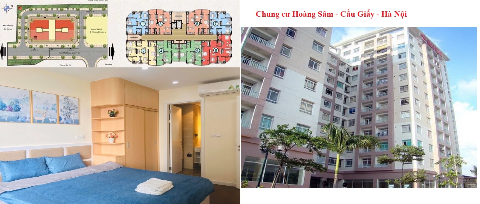 mặt bằng chung cư Hoàng Sâm