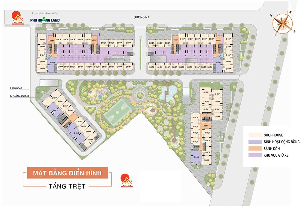 Mặt bằng Aio City Bình Tân-6