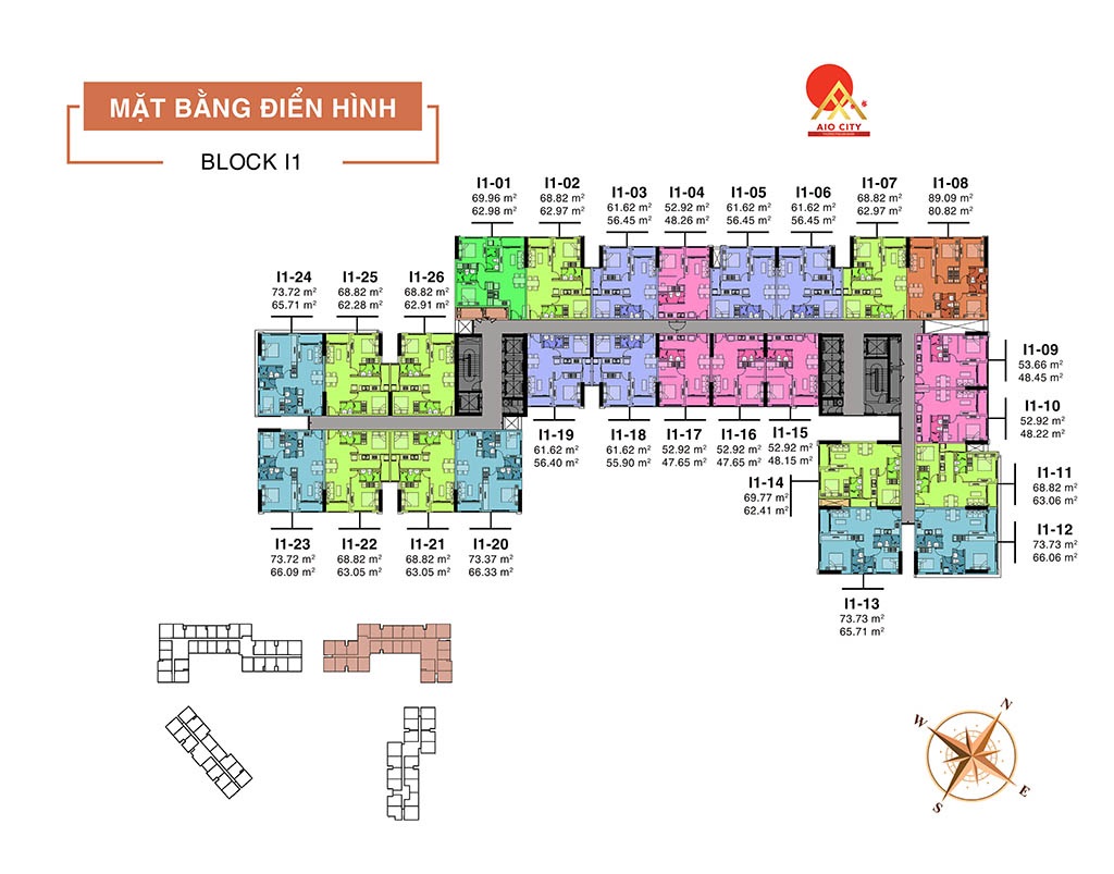 Mặt bằng Aio City Bình Tân-4