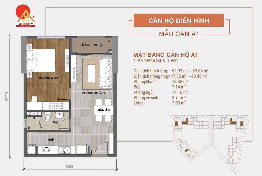 Mặt bằng Aio City Bình Tân-18