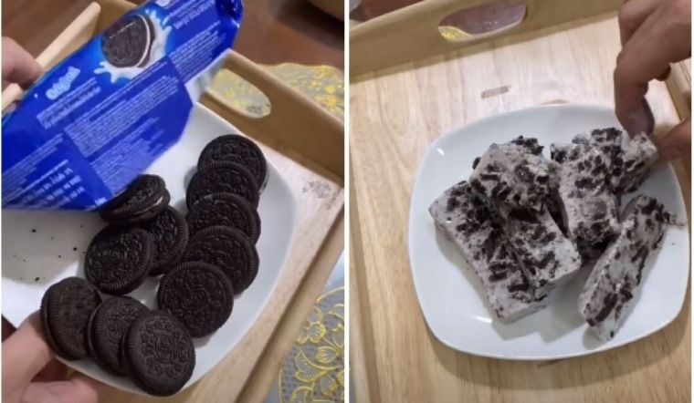 Chỉ cần sữa và bánh Oreo ai cũng làm được loại kem siêu ngon này