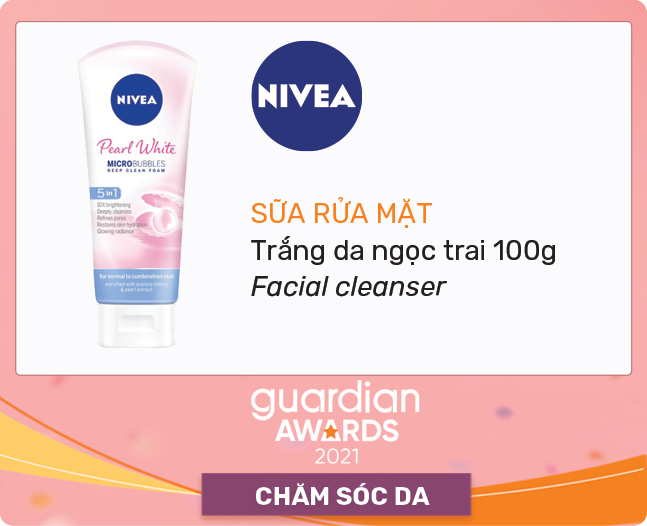 Sữa rửa mặt trắng da ngọc trai 100g