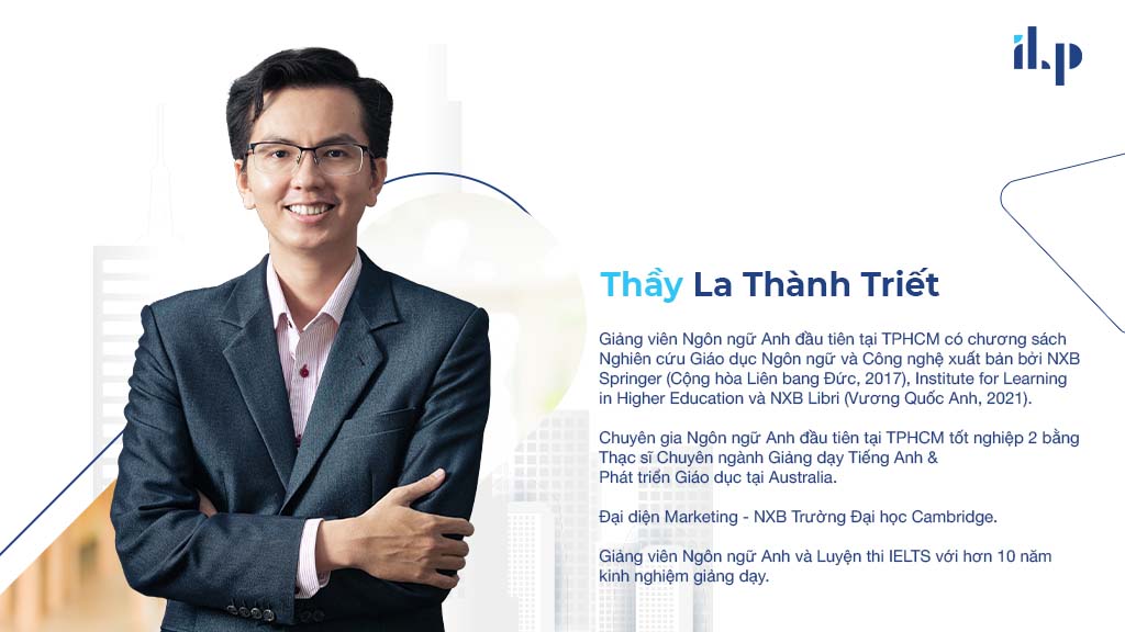 thầy triết dạy ielts tiếng anh 1