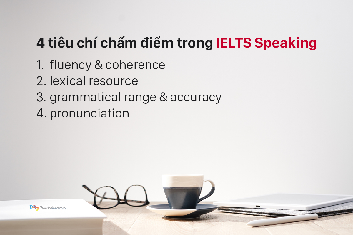 4 tiêu chí chấm điểm bài thi IELTS Speaking