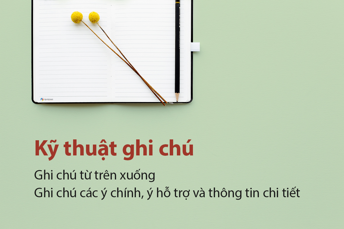 kỹ thuật ghi chú note-taking truyền thống