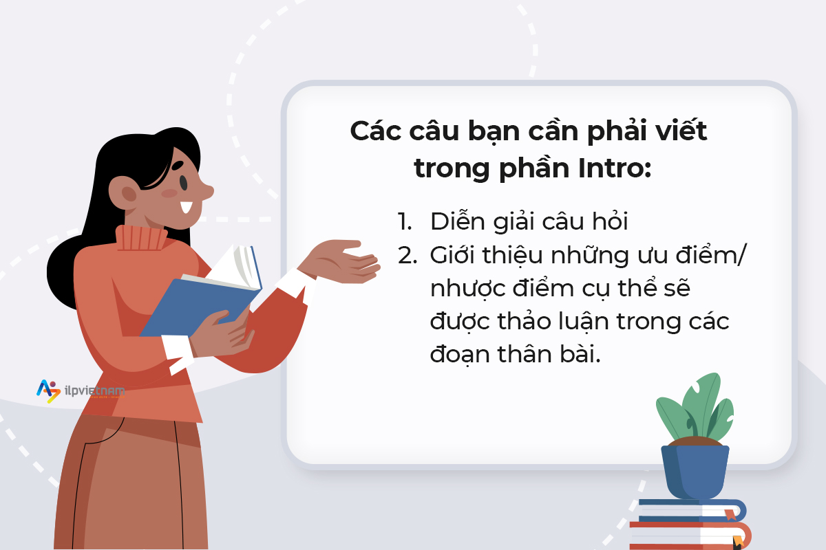 cách làm bài advantages and disadvantages phần introduction