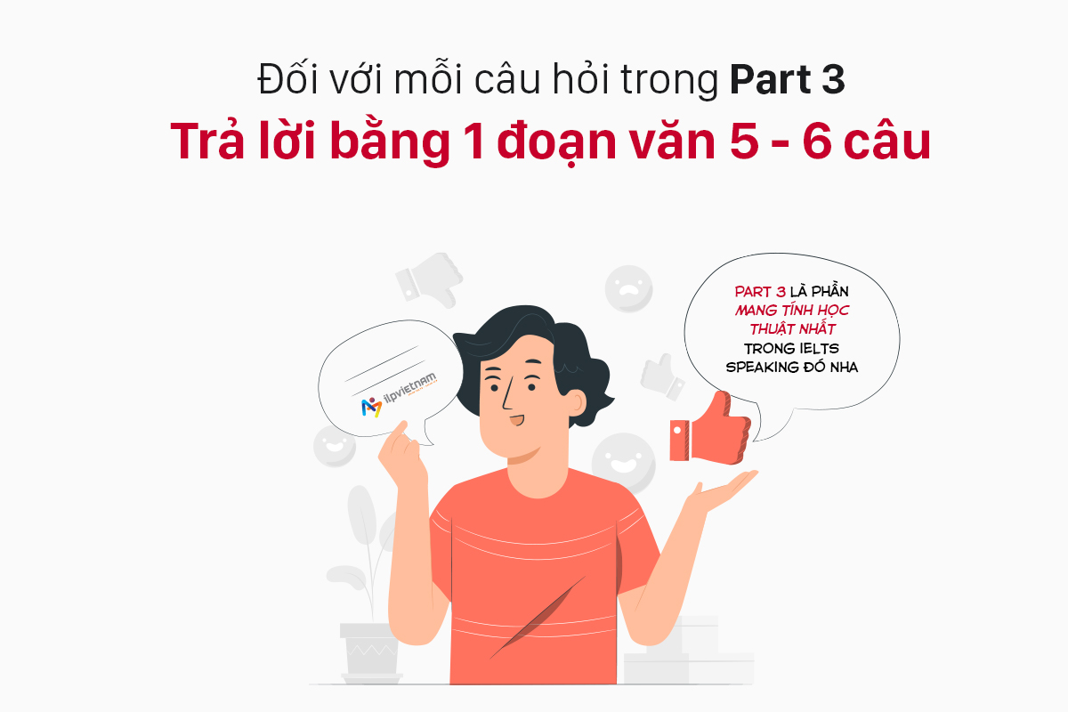 cách trả lời part 3 bài thi ielts speaking