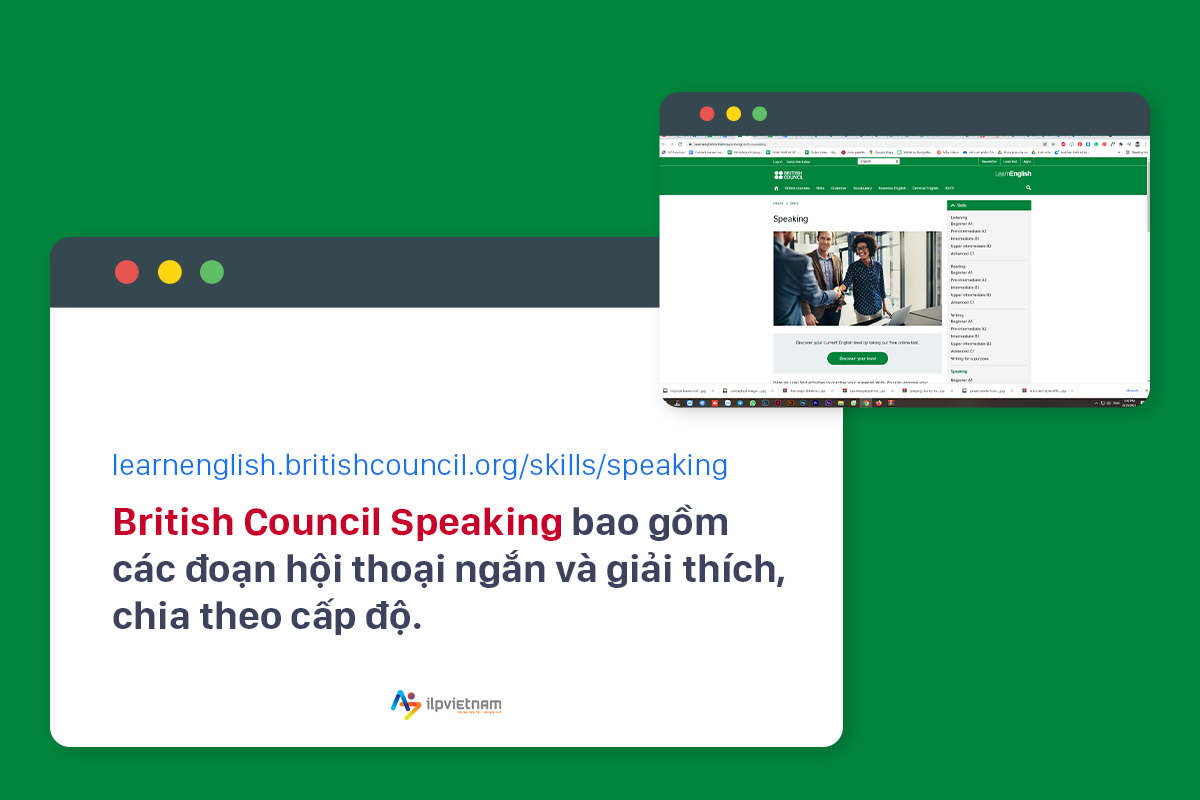 cách luyện nói tiếng anh một mình với british council speaking