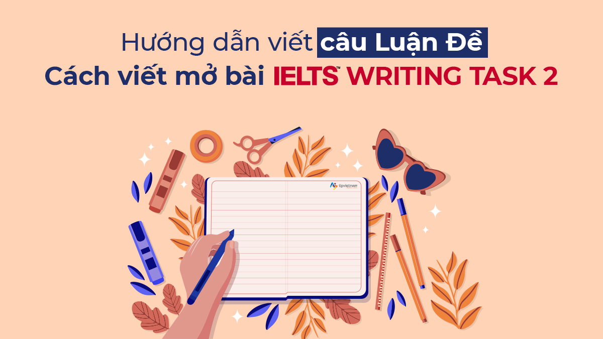 hướng dẫn viết câu luận đề - cách viết mở bài writing task 2