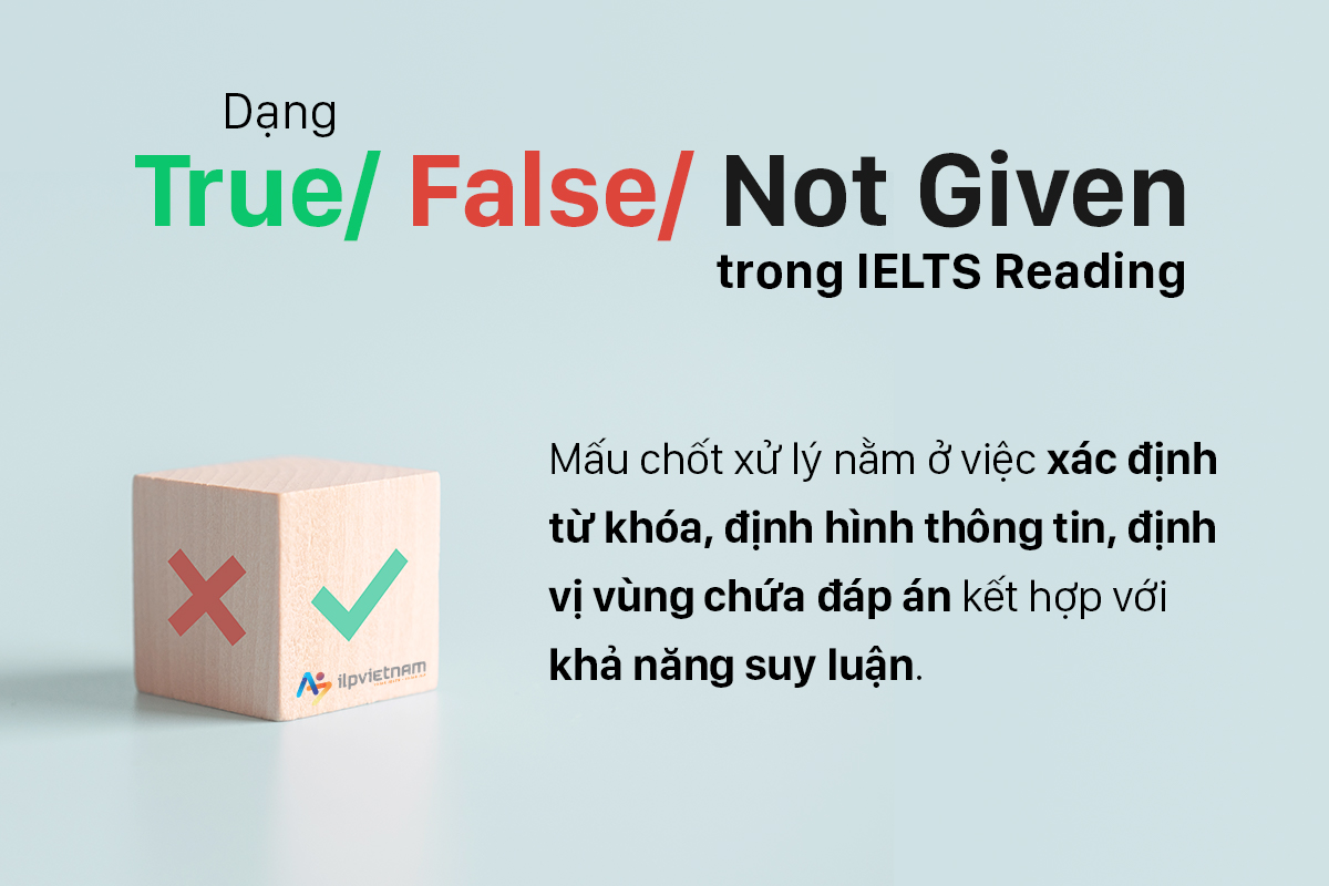 hướng dẫn làm bài reading ielts dạng True/ False/ Not Given