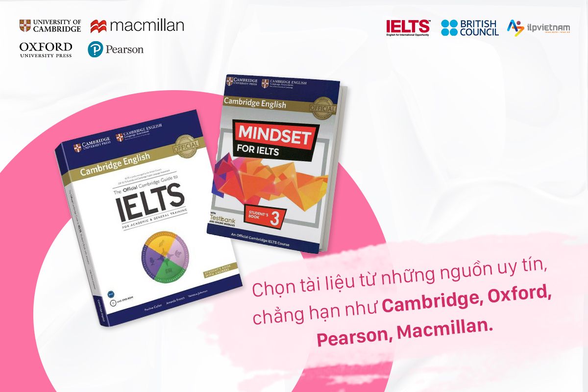 chọn tài liệu luyện thi ielts