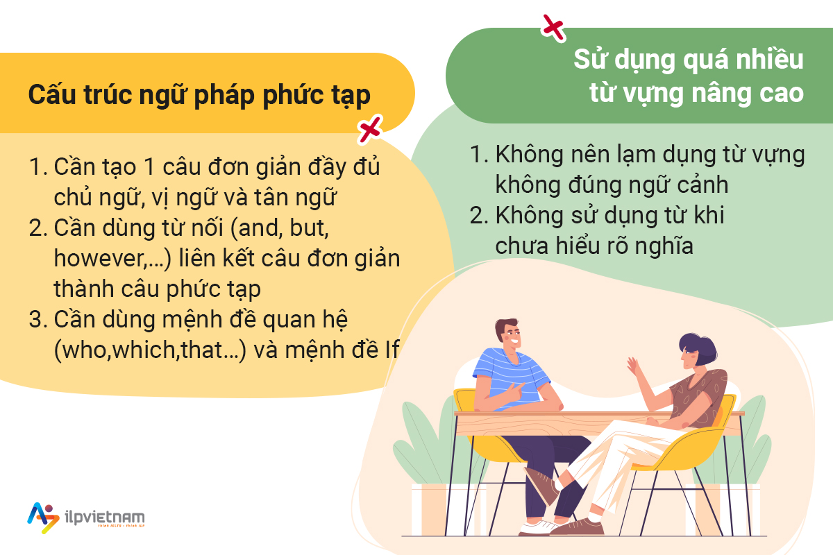 lỗi thường gặp trong ielts speaking - cấu trúc