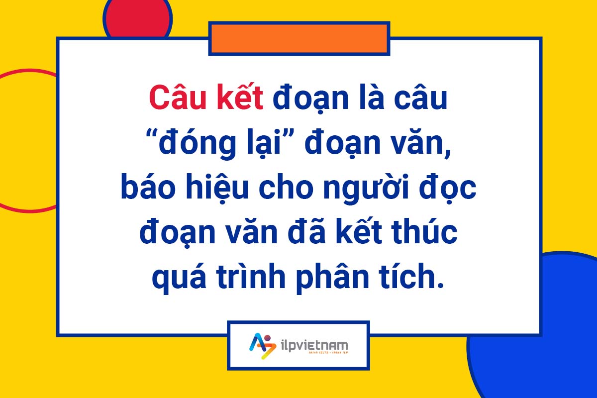 viết paragraph câu kết