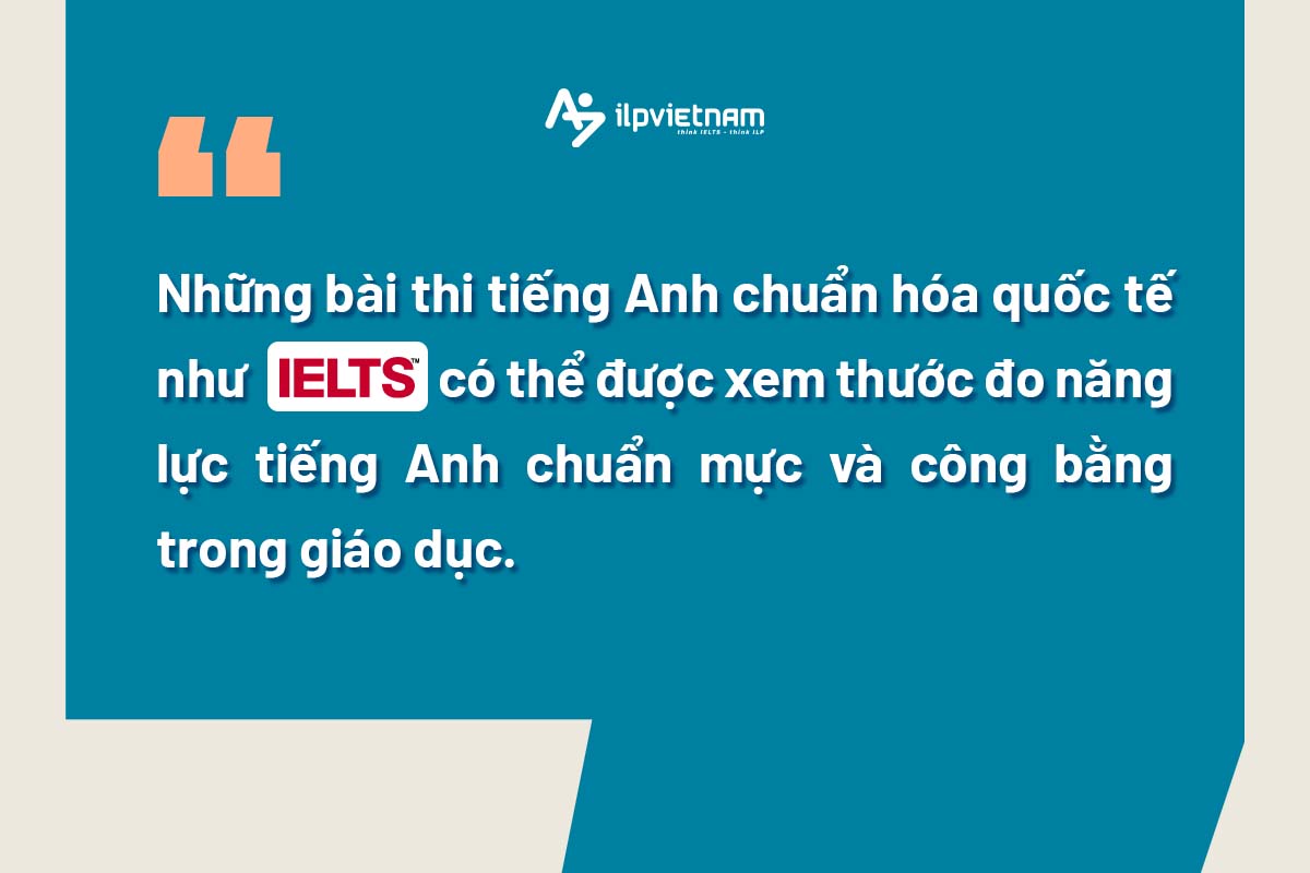 bài thi chuẩn hóa quốc tế ielts