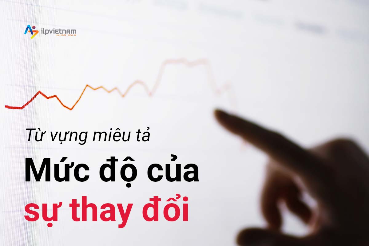 từ vựng miêu tả tốc độ của sự thay đổi